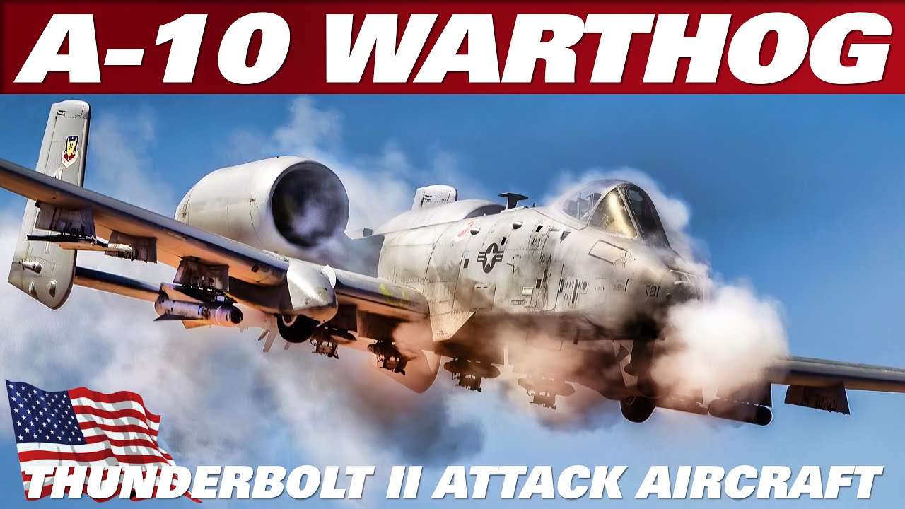 Découvrez le fairchild a-10 thunderbolt ii : caractéristiques et performances de l'avion d'attaque au sol 1 fairchild a-10 thunderbolt ii
